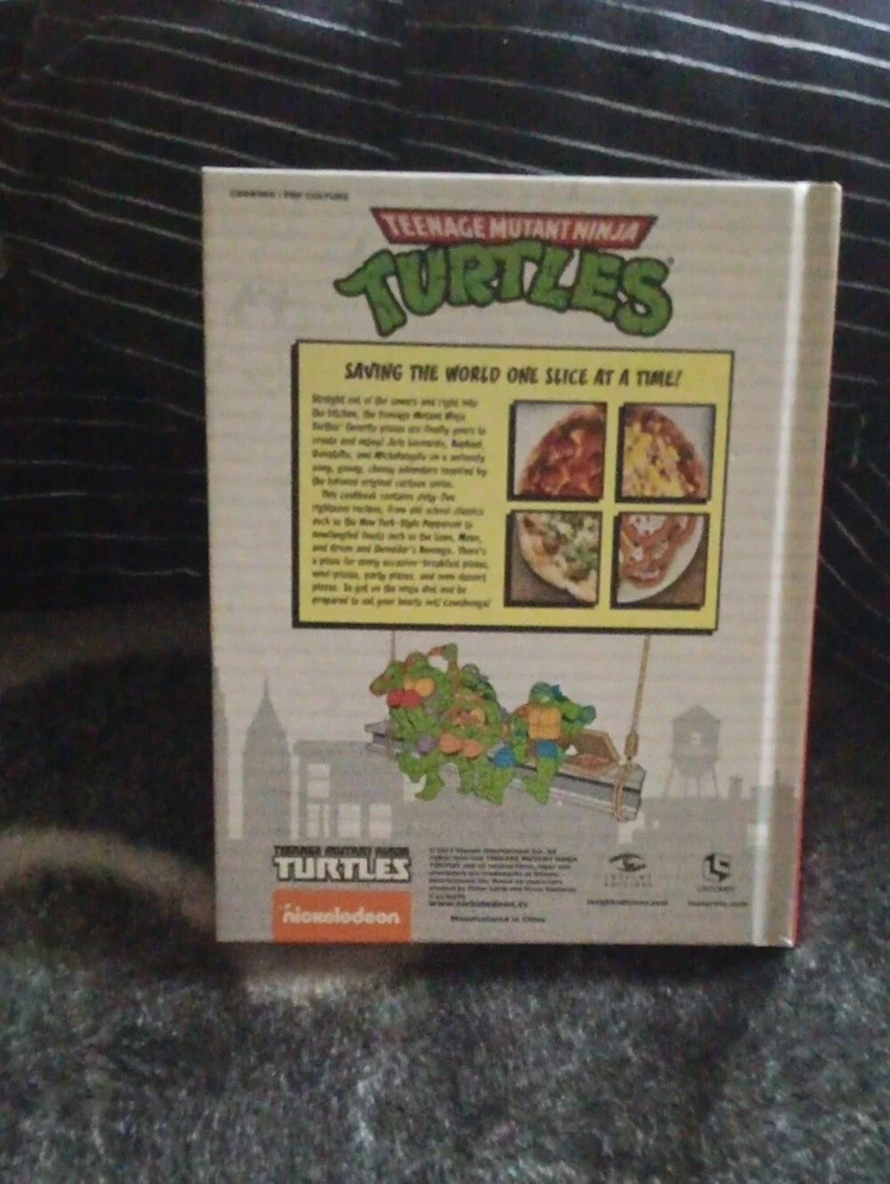 Teenage Mutant Ninja Turtles Pizza Cookbook